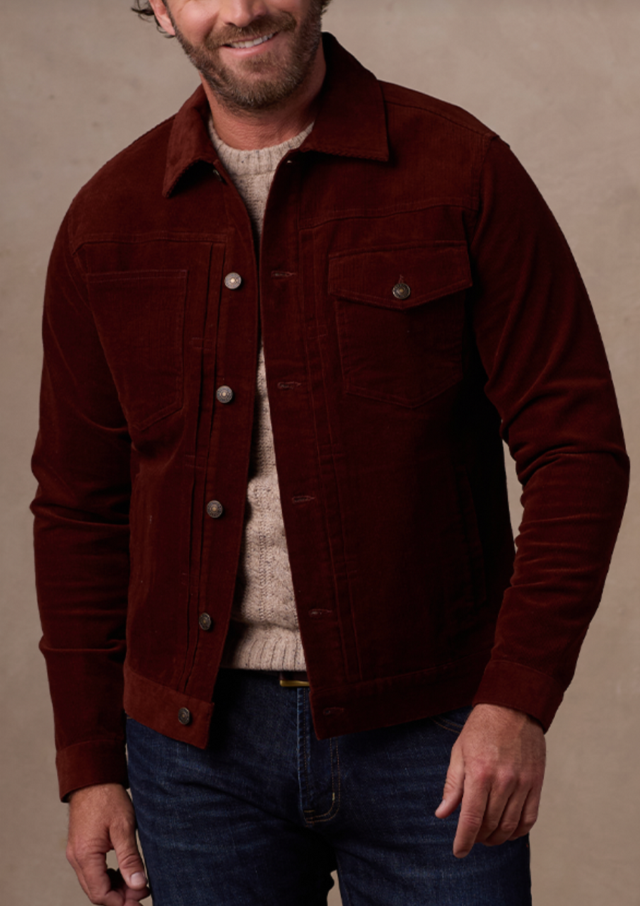 Cord Trucker - Hazel Twenty/Lex Twenty Menswear